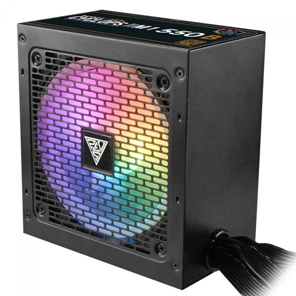 Fonte Gamdias Cyclops M1-550B 550W RGB 80 Plus Bronze Imagem de Fonte Gamdias Cyclops M1-550B 550W RGB 80 Plus Bronze