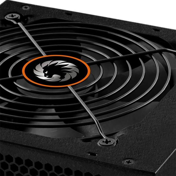 Imagem de Fonte Gamemax GP650, 650W, 80 Plus Bronze, PFC Ativo, Com Cabo, Preto - GP650