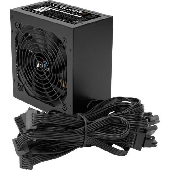 Imagem de Fonte Gamer ATX Aerocool KCAS 800W 80 Plus Full Range APFC