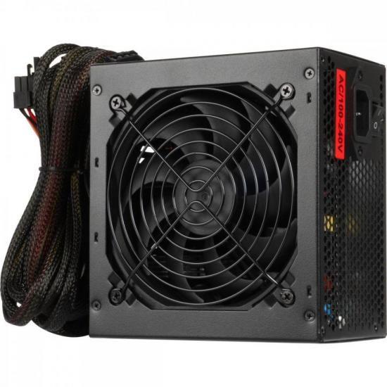 Imagem de Fonte Gamer ATX Fortrek Black Hawk 500W 80 Plus Bronze PFC Ativo