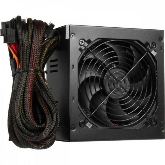 Imagem de Fonte Gamer ATX Fortrek Black Hawk 500W 80 Plus Bronze PFC Ativo