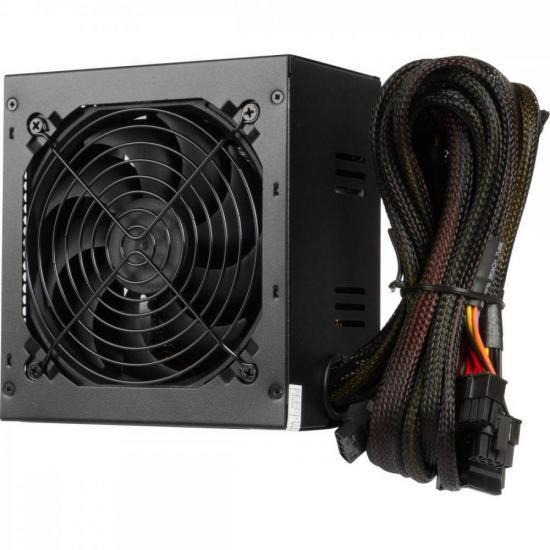 Imagem de Fonte Gamer ATX Fortrek Black Hawk 500W 80 Plus Bronze PFC Ativo