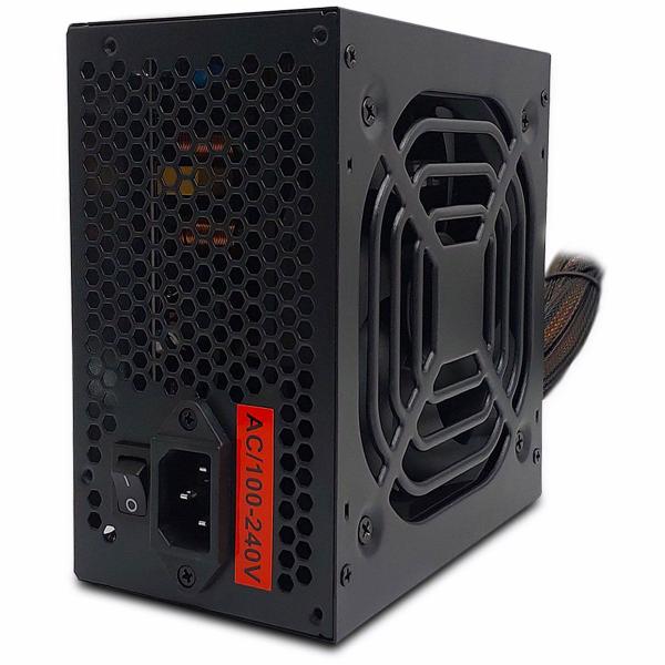 Imagem de Fonte Gamer ATX Ktrok 600W, 80 Plus Bronze, PFC Ativo, Bivolt Automático - KT-PS600W