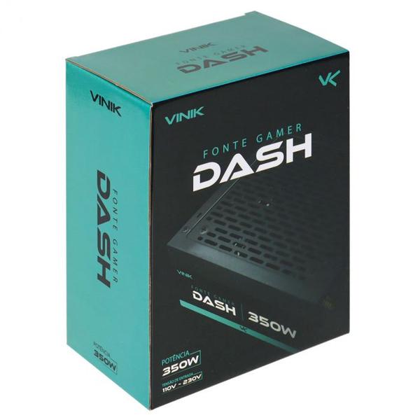 Imagem de Fonte Gamer Dash 350w Preto - Vfg350wpv2