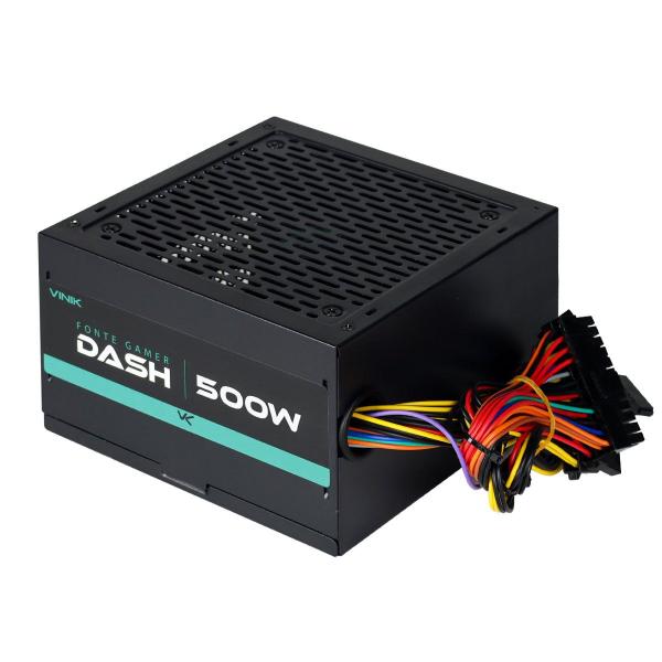 Imagem de Fonte Gamer Dash 500w Preto - Vfg500wp