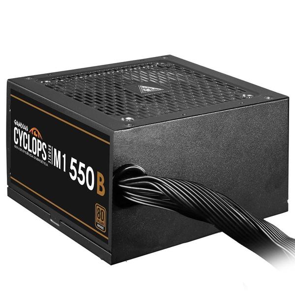 Imagem de Fonte Gamer Gamdias Cyclops M1-550B 80 Plus Bronze Atx 2.31