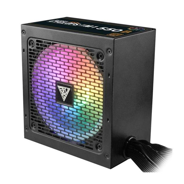 Imagem de Fonte Gamer Gamdias Cyclops M1-550B Rgb 80 Plus Bronze Atx