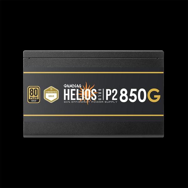 Imagem de Fonte Gamer Gamdias Helios 850W P2-850G 80 Plus Gold