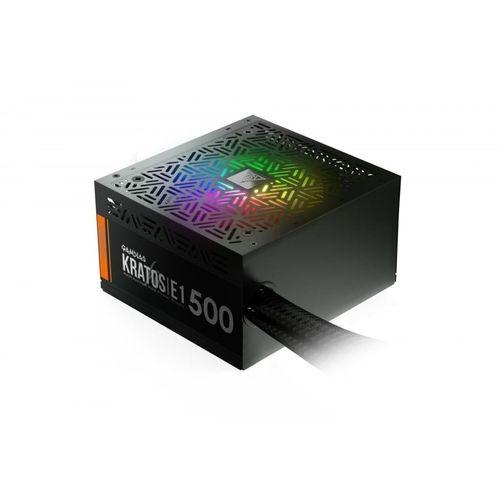 Fonte Gamer Gamdias Kratos E1-500 500W RGB GD-Z500ZZZ Imagem de Fonte Gamer Gamdias Kratos E1-500 500W RGB GD-Z500ZZZ