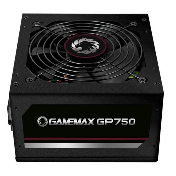 Imagem de Fonte Gamer Gamemax Gp750, 750W, Pfc Ativo, 80 Plus Bronze,