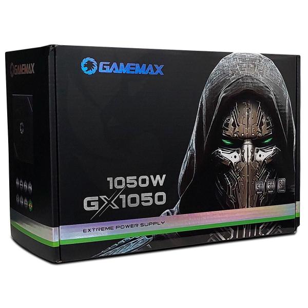 Imagem de Fonte Gamer Gamemax Gx1050 Pro, 1050W, 80 Plus Platinum, Pfc