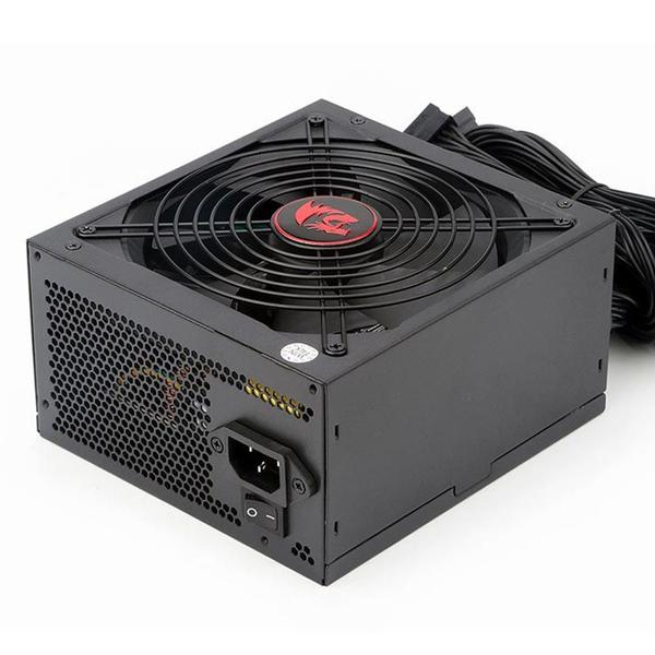 Imagem de Fonte Gamer Redragon RGPS 600W 80 Plus Bronze com PFC Ativo GC-PS002-1