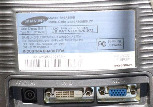 Imagem de Fonte Monitor Samsung  Ls24d332hsx