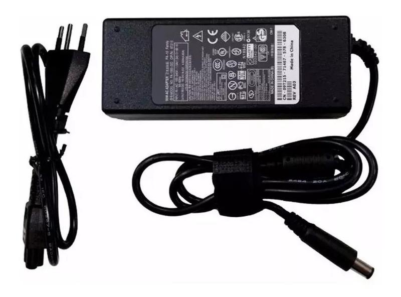 Imagem de Fonte NBC Compatível Para Notebook dell  plug grosso com agulha no meio 19,5V x 4,62A 90W DE1908