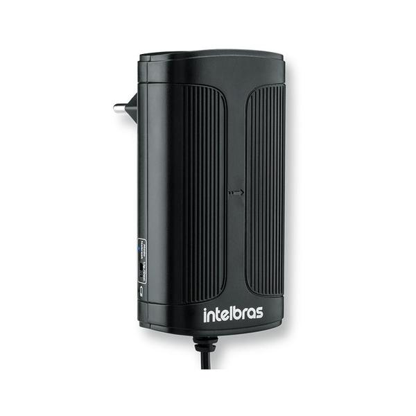 Imagem de Fonte Nobreak Intelbras 12V 1A com Bateria, EFB 1201 Preto Bivolt