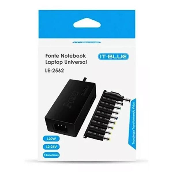 Imagem de Fonte notebook universal it-blue le-2562 120w