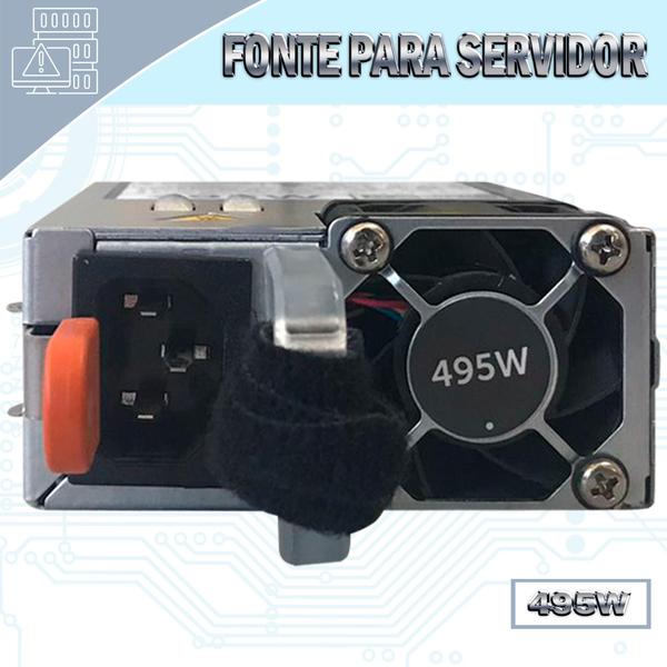 Fonte P/ Dell DPS-495AB A 495W Bivolt Original NF Imagem de Fonte P/ Dell DPS-495AB A 495W Bivolt Original NF
