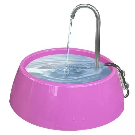 Imagem de Fonte para Cães e Gatos Little Pet Bivolt Rosa - 1000ml