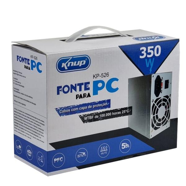 Imagem de Fonte Para Computador 350W KP-526