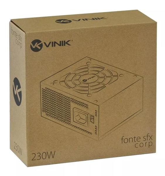 Imagem de Fonte Para Gabinete Slim Sfx 230W Real Bivolt Corp