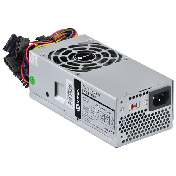 Imagem de Fonte para Gabinete SLIM TFX 230W Real Bivolt CORP - VFT230