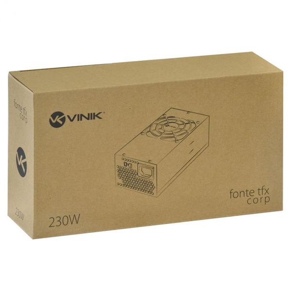 Imagem de Fonte para gabinete slim tfx 230w real bivolt corp - vft230