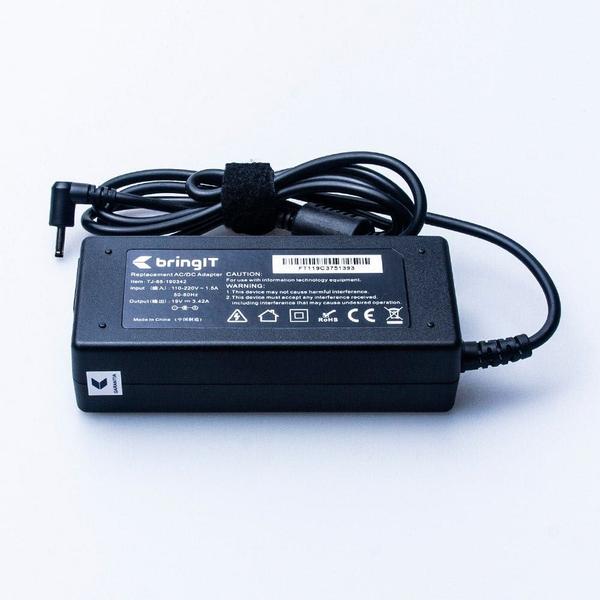 Fonte para Notebook bringIT compatível com Acer Aspire 3 A315-24P-R31Z 19V 3.42A 65W Imagem de Fonte para Notebook bringIT compatível com Acer Aspire 3 A315-24P-R31Z 19V 3.42A 65W