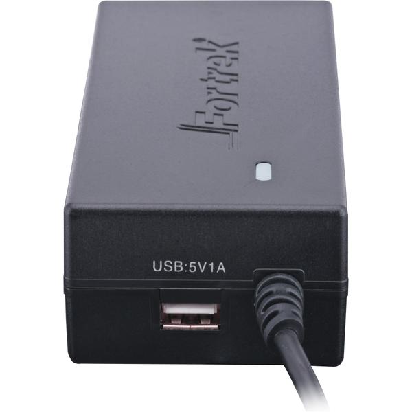 Imagem de Fonte para Notebook Universal 90W com 10 Pinos Bivolt FORTREK