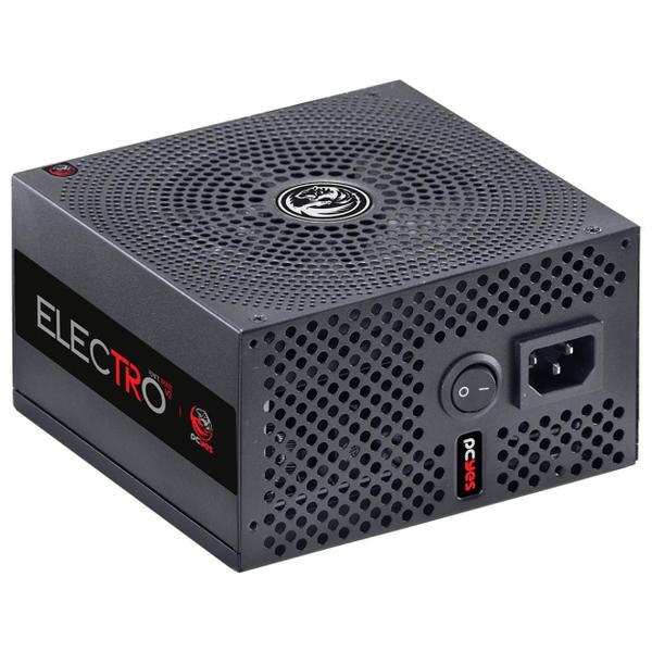 Imagem de Fonte Para Pc Gamer Eletro V2 650W ATX Com 6 Cabos Conectores  115V/230V Com Proteção Contra Sobrecarga Fan Silenciosa Cor Preto - Pcyes