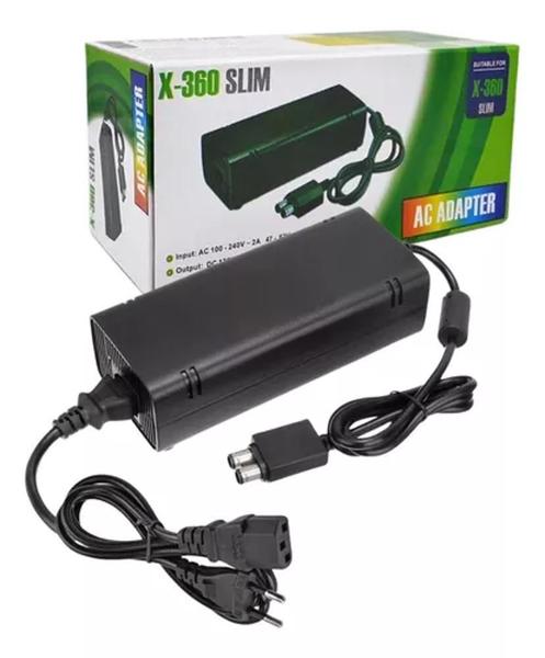 Imagem de Fonte Para Video Game Compativel com X - 360 Bivolt 110v 220v 135w 2 Pino FTXS360