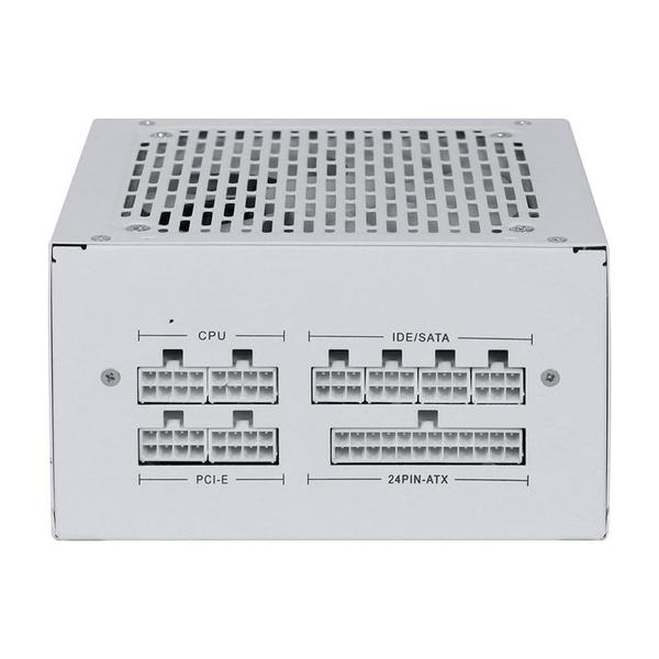 Imagem de Fonte PCYes Shocker, 500W, 80 Plus White, Modular, PFC Ativo, Branco Ghost - FM500WWG - PCYES!