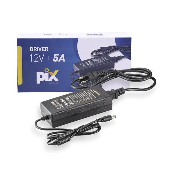 Imagem de Fonte Pix 60W 5A 12v Autovolt com Plug