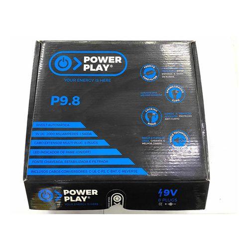 Imagem de Fonte Power Play P9.8 2000ma 9v 8 Saidas