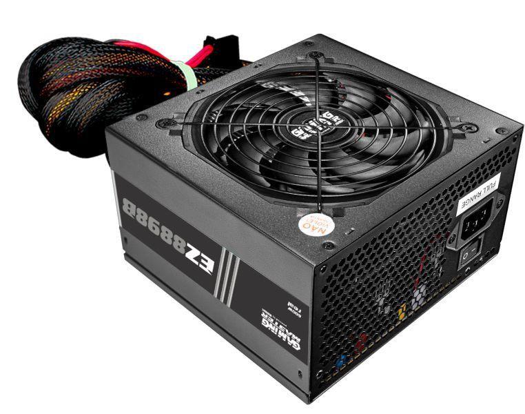 Imagem de Fonte Real Gamer 600w K-Mex EZ8898B 80 Plus Bronze