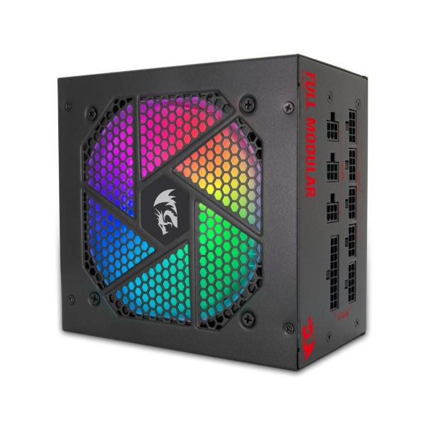 Fonte Redragon 750W Rgps Rgb 80 Plus Gold Full Modular Atx Imagem de Fonte Redragon 750W Rgps Rgb 80 Plus Gold Full Modular Atx