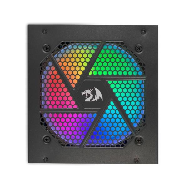 Fonte Redragon 750W Rgps Rgb 80 Plus Gold Full Modular Atx Imagem de Fonte Redragon 750W Rgps Rgb 80 Plus Gold Full Modular Atx