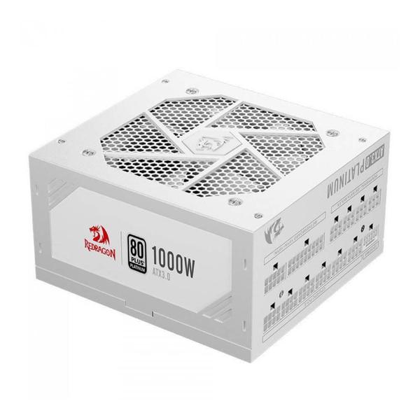 Imagem de Fonte Redragon RGPS 1000W 80 Plus Platinum Modular Branco - GC-PS017W