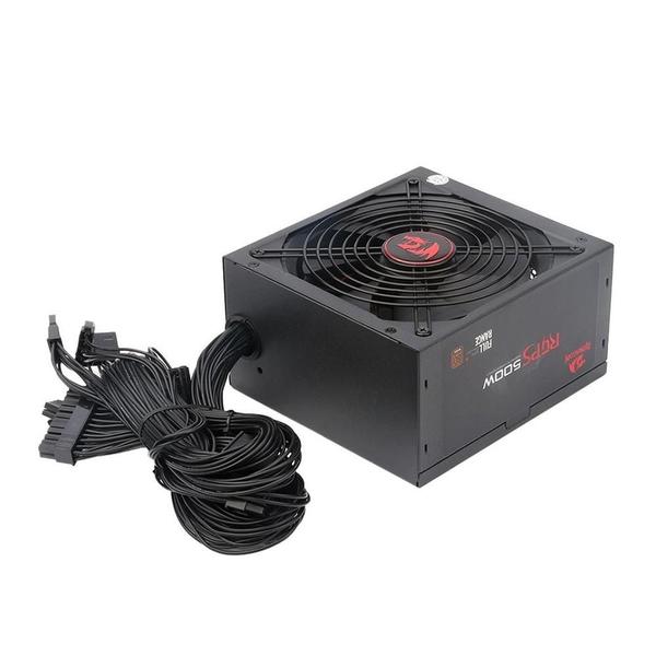 Imagem de Fonte Redragon RGPS, 500W, 80 Plus Bronze, Sem Cabo, Preto - GC-PS001-1