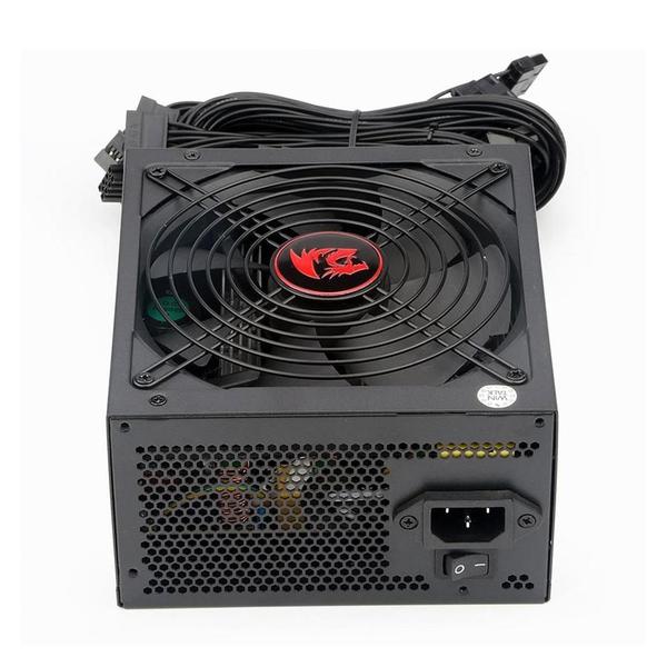 Imagem de Fonte Redragon RGPS, 500W, 80 Plus Bronze, Sem Cabo, Preto - GC-PS001-1