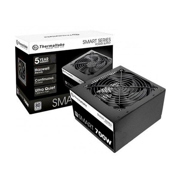 Imagem de Fonte Thermaltake Smart700W80 Plus WhitePFC Ativo - PS-SPD-0700NPCWBZ-W