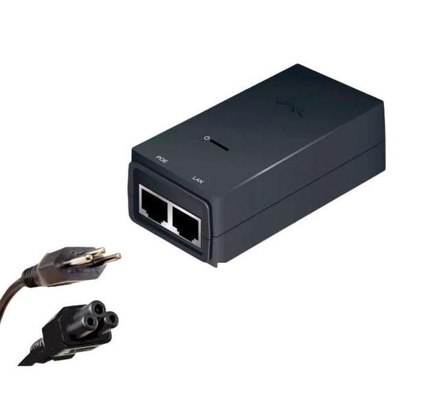 Imagem de Fonte Ubiquiti Poe 24-12W-G-Br Poe Injetor 24Vdc 0.5Amp