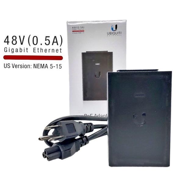 Fonte ubiquiti poe-48-24w-g-br poe injector 48vdc 24w 0.500amp Imagem de Fonte ubiquiti poe-48-24w-g-br poe injector 48vdc 24w 0.500amp