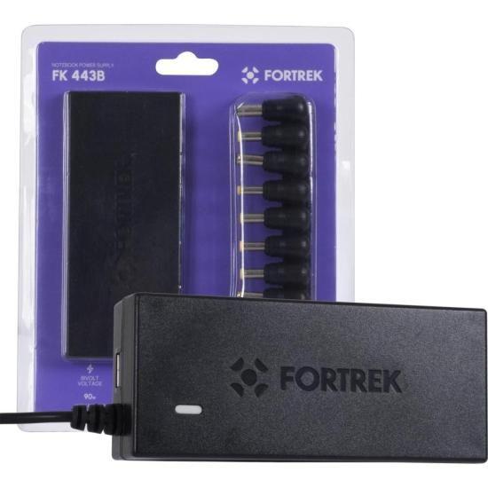 Fonte Universal Para Notebook Fortrek UNP-290 90W Bivolt FK 433B Imagem de Fonte Universal Para Notebook Fortrek UNP-290 90W Bivolt FK 433B