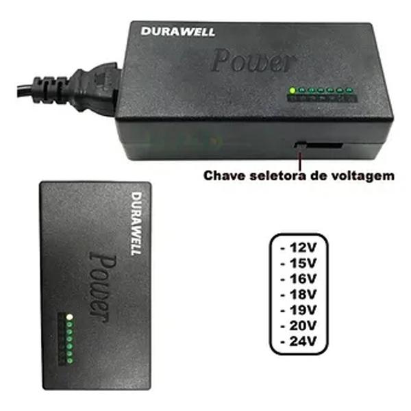 Imagem de Fonte  Universal Pino P4  12v 15v 16v 18v 19v 20v 24v   ( nao vem com outros pinos )