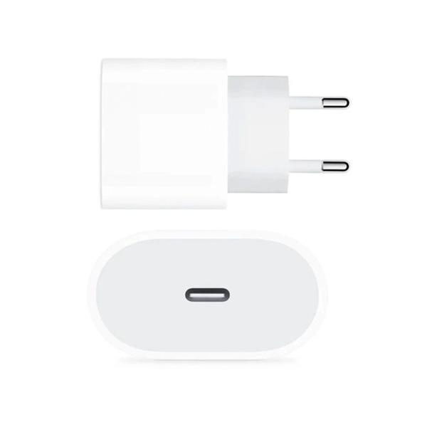 Imagem de Fonte USB Tipo-C 20W Turbo compativel iPhone/iPad SE 8 X XR XS 11 12 13 14 15 Pro Max