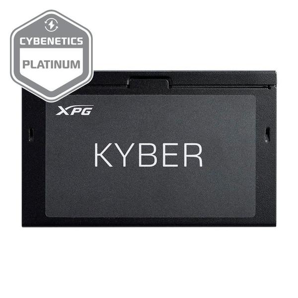 Imagem de Fonte XPG Kyber, 850W, ATX 3.0, 80 Plus Gold,  PCIe 5.0, Bivolt, Preto - KYBER850G-BKCBR