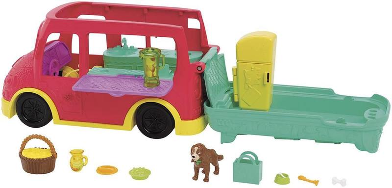 Imagem de Food Truck 2 em 1 Da Polly Pocket - Mattel GDM20