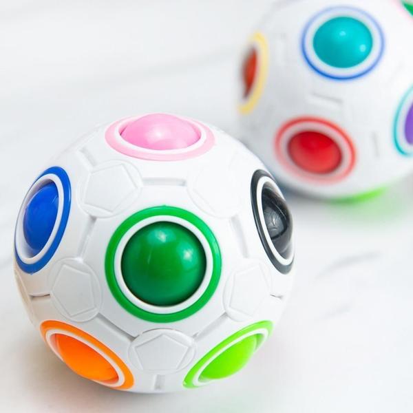 Imagem de Football Fidget Cube Cubo Mágico Bola Jogo Quebra Cabeça