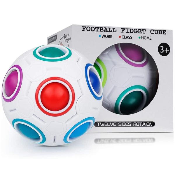 Imagem de Football Fidget Cube Cubo Mágico Bola Quebra Cabeça Nº 05