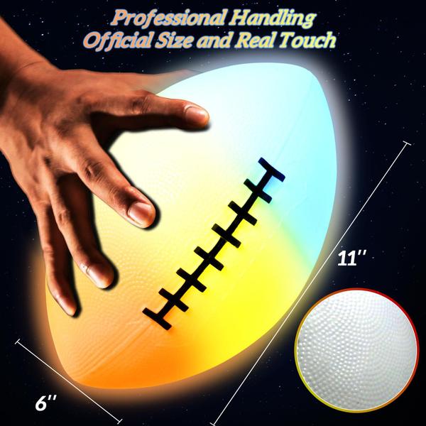 Imagem de Football Skertan Glow in The Dark LED Light Up Tamanho 6